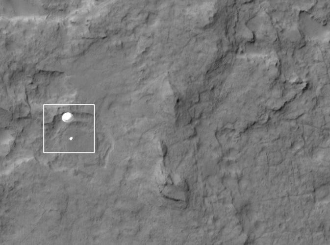 Наблюдаем за Curiosity с орбиты (2012-2015) - 1