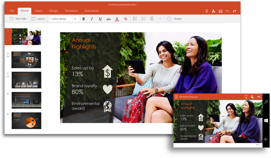 Powerpoint for Windows 10