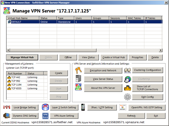 NAS + SoftetherVPN=универсальный VPN сервер - 8