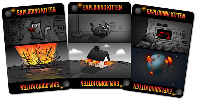 Карточная игра про взрывающихся котят поставила рекорд сборов кикстартера - 1