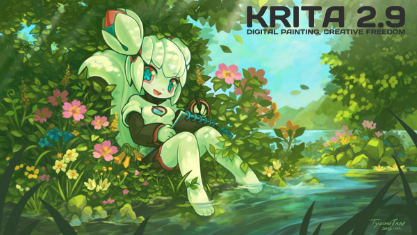 Krita 2.9: релиз, осуществленный благодаря Kickstarter - 1