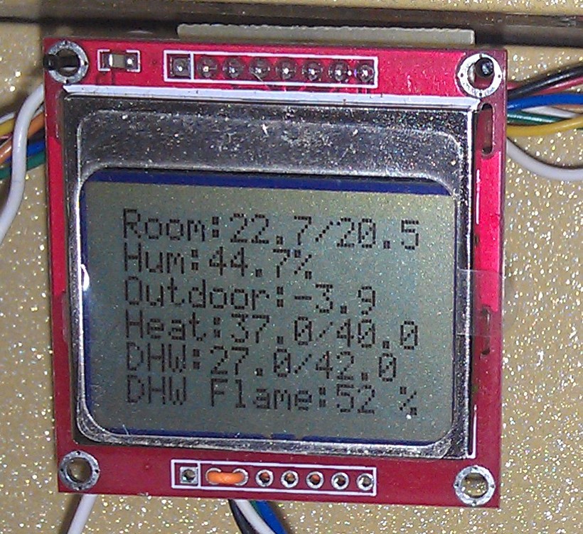 Еще один термостат на Arduino, но с OpenTherm - 18
