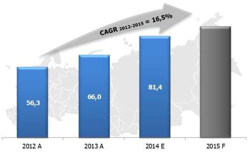 В 2014 году рынок интернет-рекламы в России увеличился на 20% - 2
