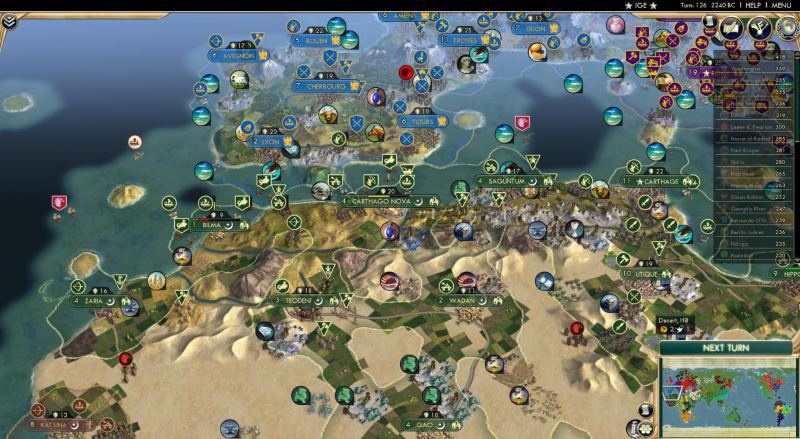 «Battle Royale»: бесконечная битва 42 цивилизаций в Civilization V - 1