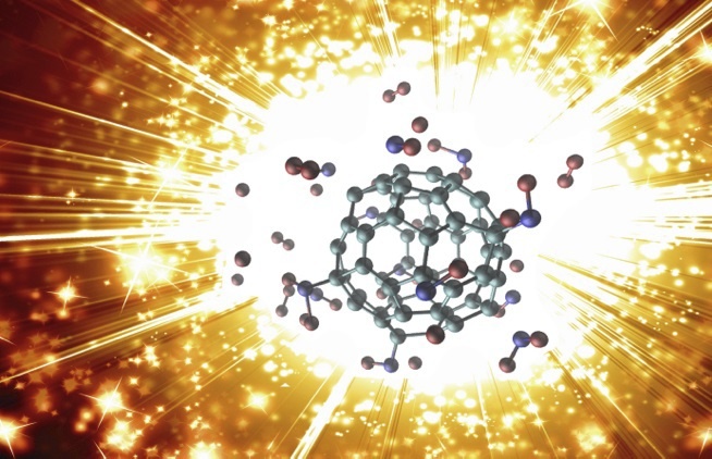 Взрывчатка из наноматериала: додеканитрофуллерен - 1
