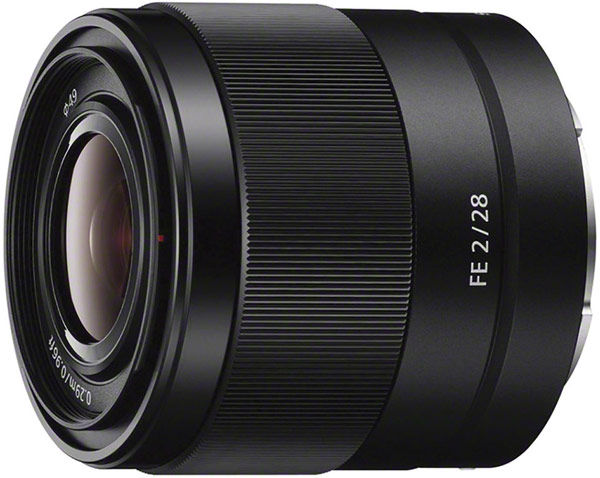 Объектив Sony FE 28mm f/2 (SEL28F20) должен появиться в продаже в мае