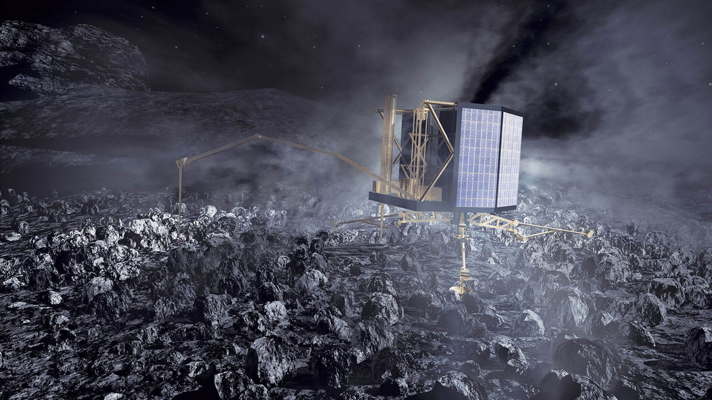 Ученые продолжают попытки связаться с зондом Philae на комете Чурюмова-Герасименко - 1