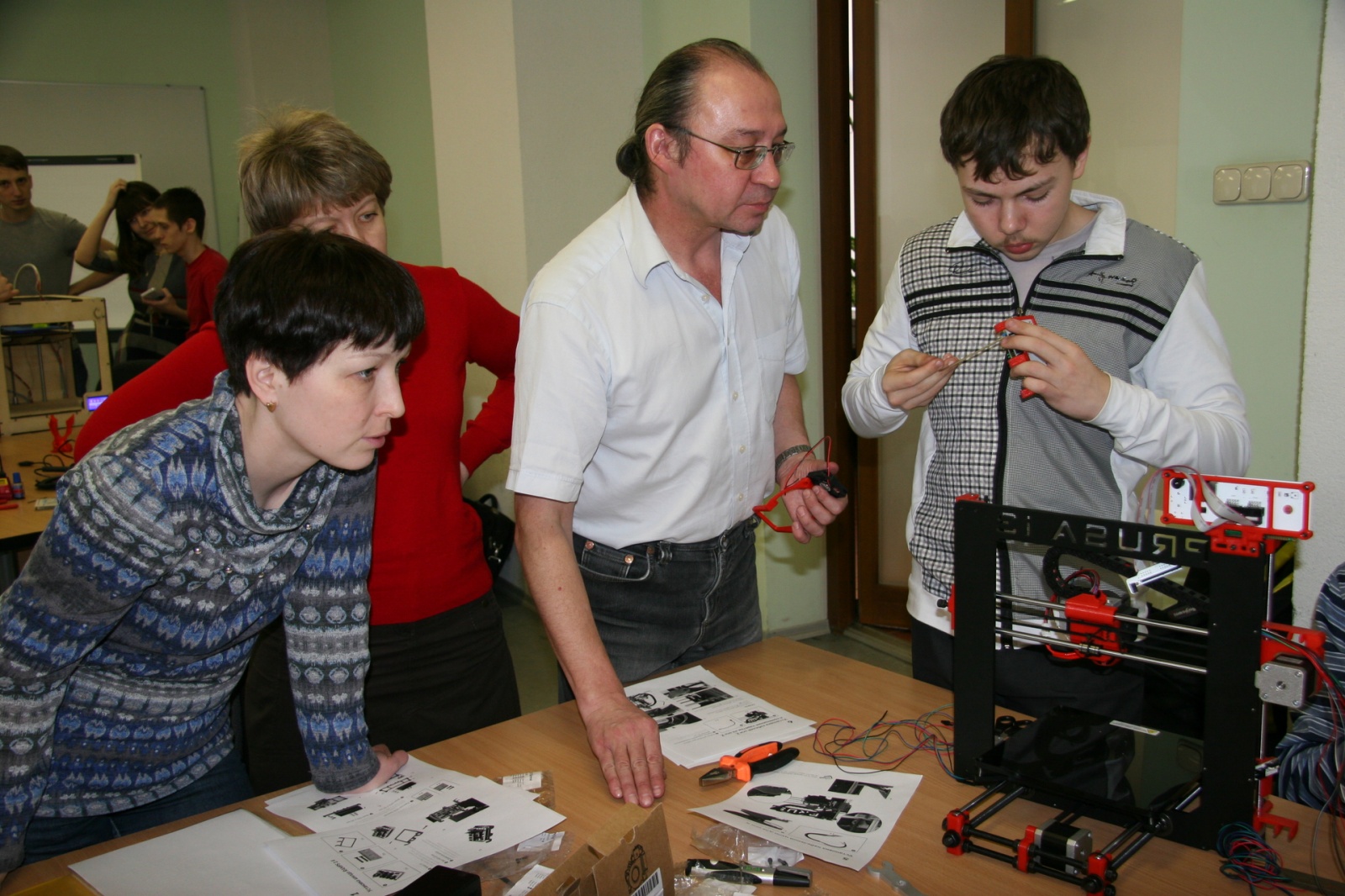 3D печать — в школы (техномарафон по сборке 3D-принтеров в Екатеринбурге) - 15