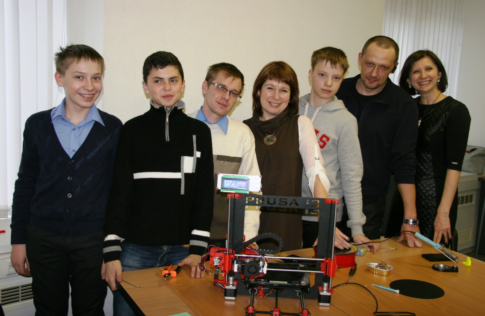 3D печать — в школы (техномарафон по сборке 3D-принтеров в Екатеринбурге) - 16