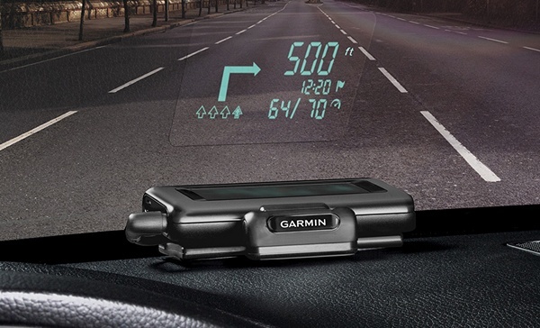 Garmin HUD: навигатор с проектором для лобового стекла автомобиля - 1