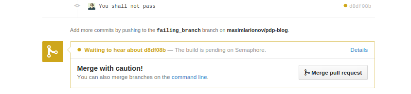 Semaphore App. Ruby on Rails. Continuous Integration-Delivery - 7