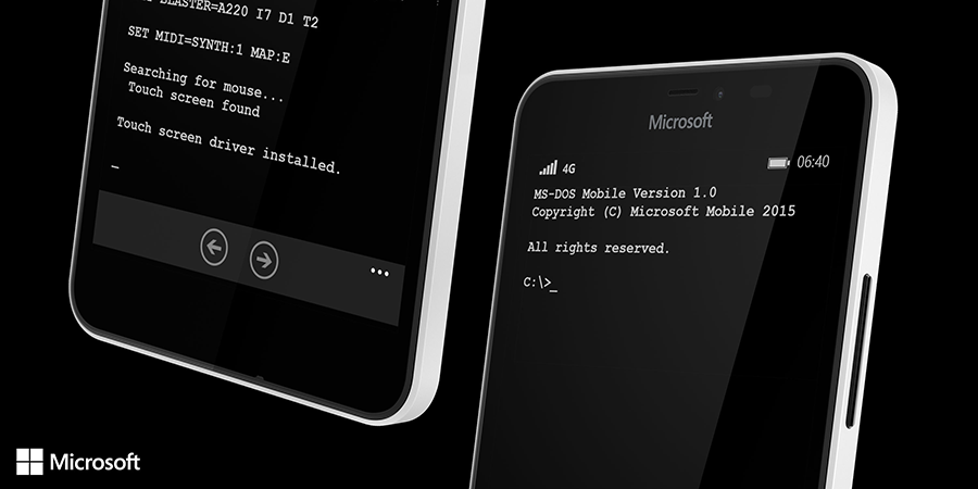 Новая эра: сегодня анонсирована MS-DOS Mobile для смартфонов Lumia - 3