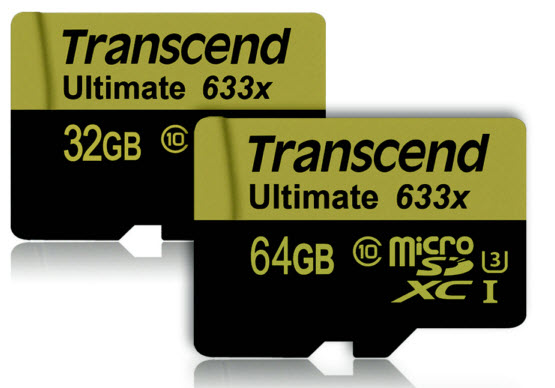 Transcend представила высокоскоростные карточки памяти microSD, которые отлично подходят для экшн-камер - 1