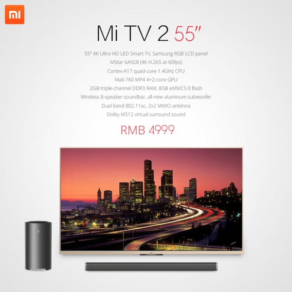 Xiaomi Mi TV 2 4K