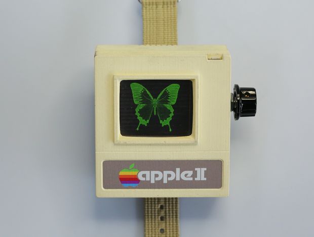Своими руками: Apple Watch в стиле Apple II - 1