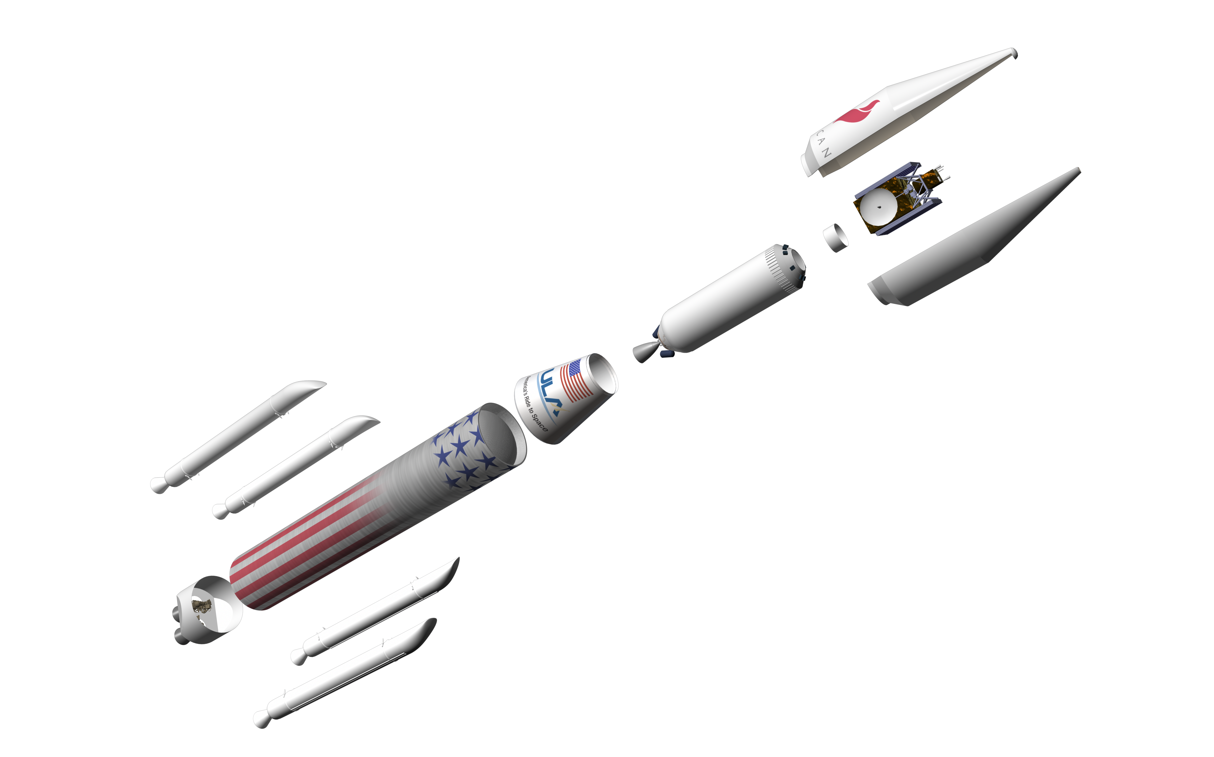 Новая повторно используемая ракета Vulcan - 4
