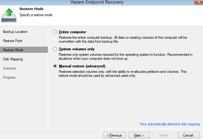 Обзор Veeam Endpoint Backup Free — продукта для бесплатного резервного копирования ноутбуков и компьютеров под управлением Windows - 14