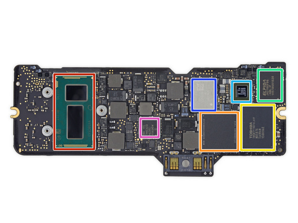 Разборка Retina Macbook 2015 от iFixit: невозможно ни отремонтировать, ни проапгрейдить - 20