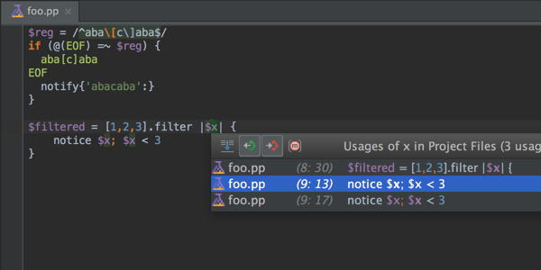 RubyMine 7.1: улучшенная работа с Puppet, JavaScript, CoffeeScript и не только - 2