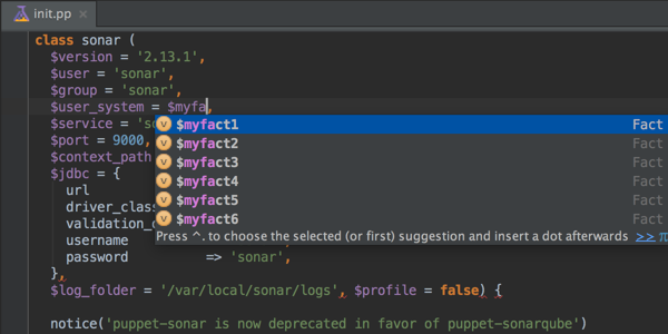 RubyMine 7.1: улучшенная работа с Puppet, JavaScript, CoffeeScript и не только - 3