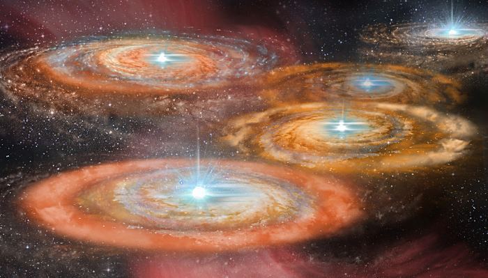 Кластеры протозвезд были яркими, как 100 миллионов Солнц - 1