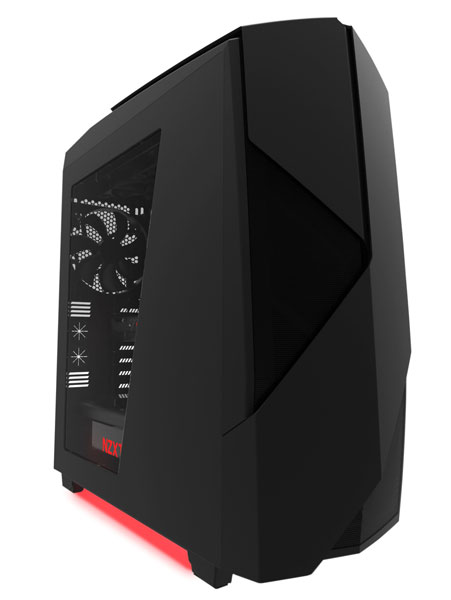 Компьютерный корпус NZXT Noctis 450 комплектуется концентратором ШИМ для подключения восьми вентиляторов