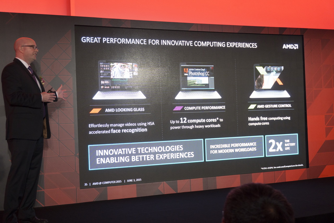 AMD на Computex 2015: APU шестого поколения готовы взбодрить портативные ноутбуки - 14