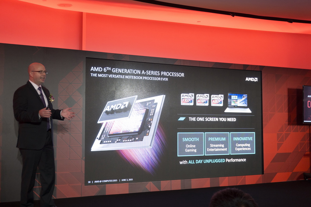 AMD на Computex 2015: APU шестого поколения готовы взбодрить портативные ноутбуки - 6