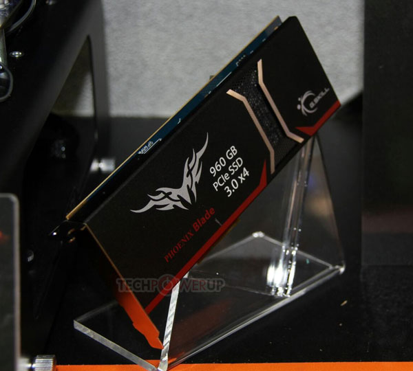 Твердотельный накопитель G.Skill Phoenix Blade оснащен интерфейсом PCIe 3.0 x4
