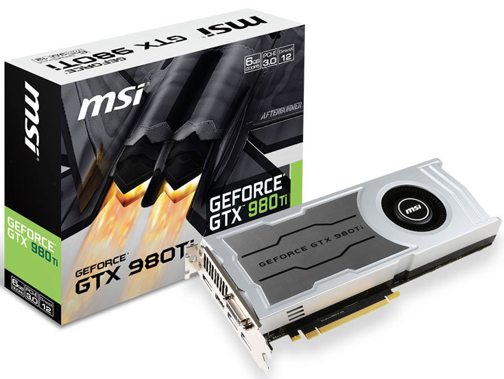 Ассортимент MSI пополнила 3D-карта GeForce GTX 980 Ti V1