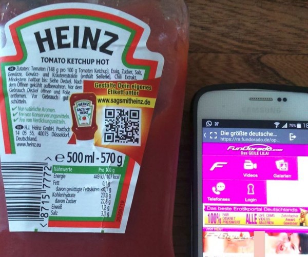 Кетчуп Heinz отправлял покупателей на порносайт (забыли продлить домен) - 1