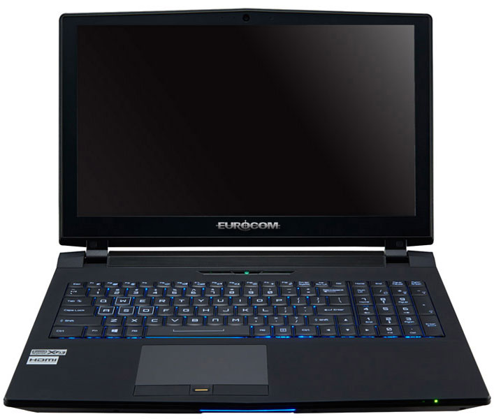 В ноутбуке Eurocom P5 Pro используется настольный процессор с возможностью замены