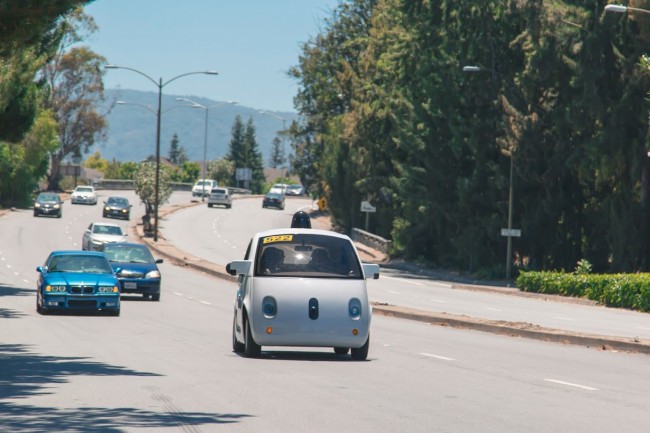 Беспилотные машины Google выехали на улицы Маунтин-Вью - 1
