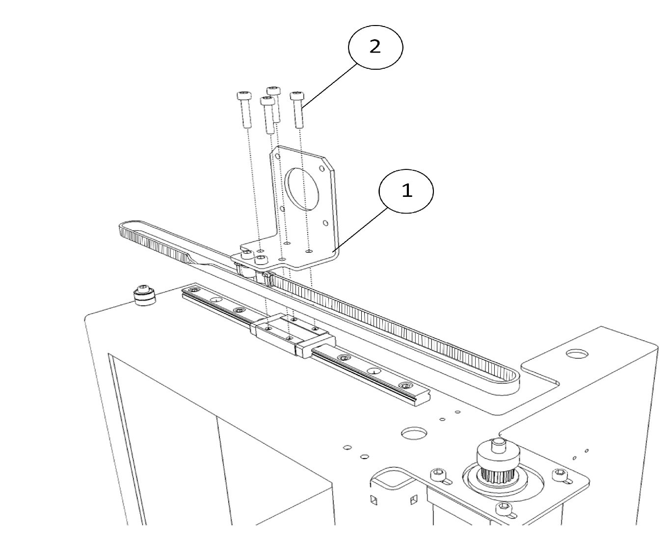 Инструкция по сборке 3D принтера Prism Uni(часть 1-механика) - 21