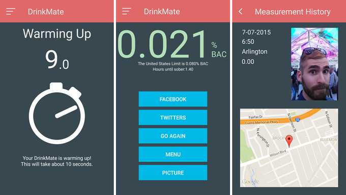 DrinkMate — миниатюрный алкотестер для iPhone - 4
