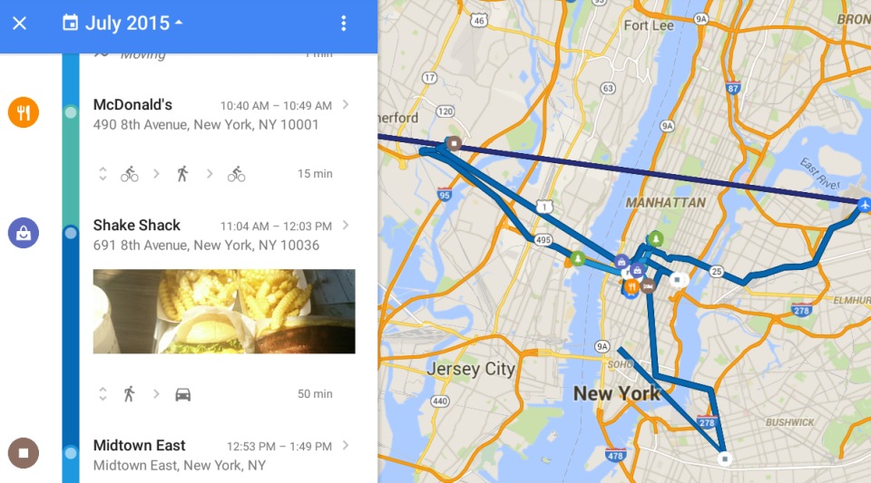 Google Maps теперь покажет все места, где вы были - 1