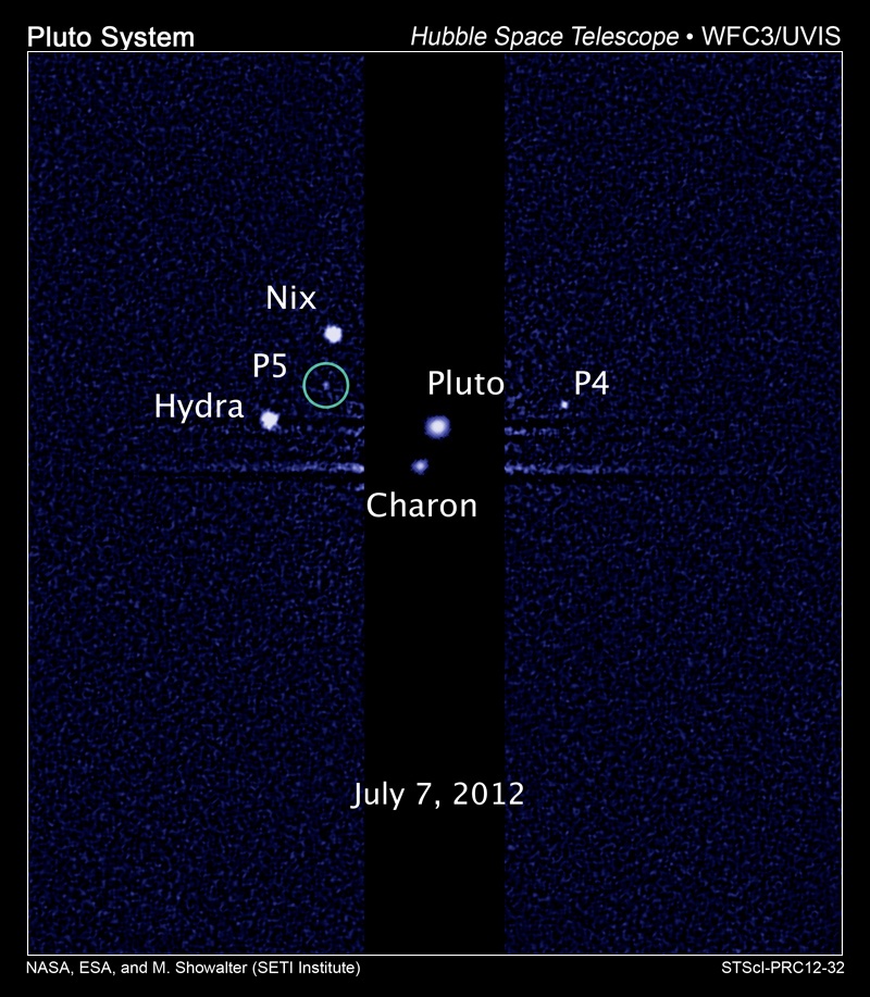 New Horizons прислал качественные фото малых спутников Плутона: Никты и Гидры - 1