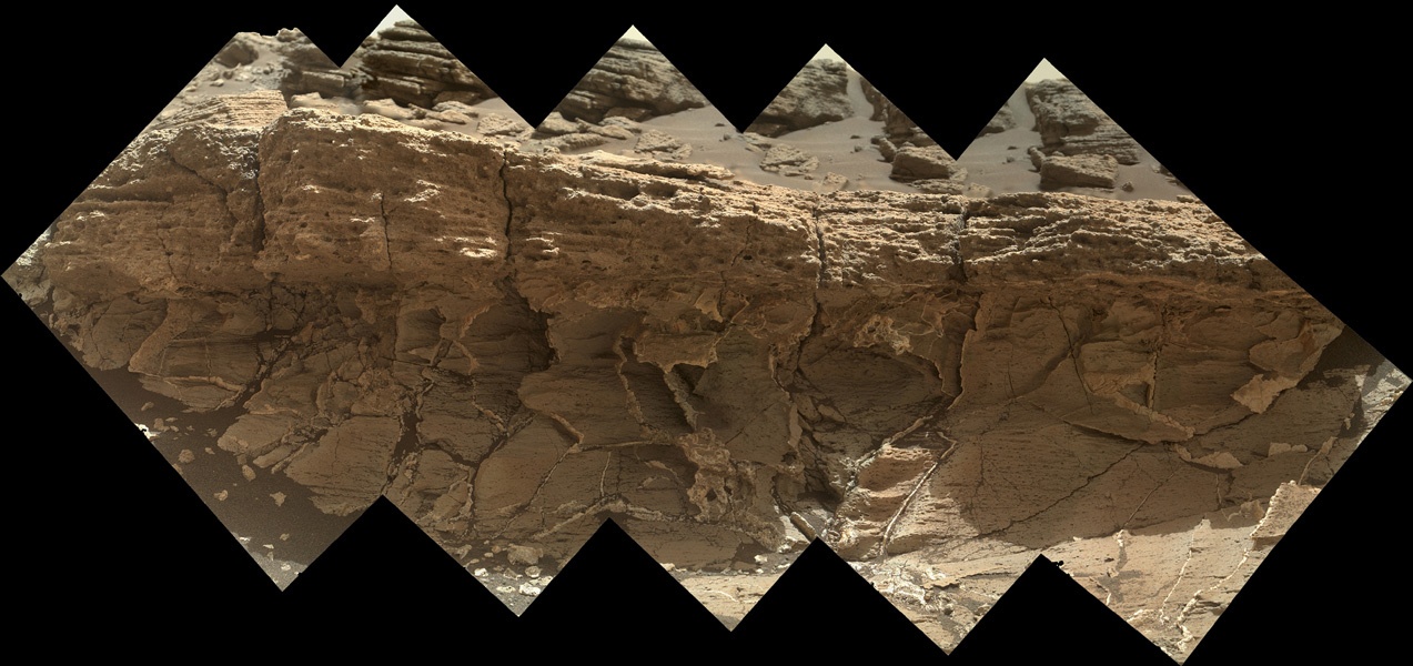 Curiosity прислал фотографии скал «Миссула» - 1