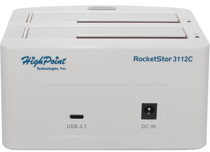 HighPoint реализовала поддержку USB 3.1 в док-станциях RocketStor 3112C и 3122B и карте RocketU 1322A - 2