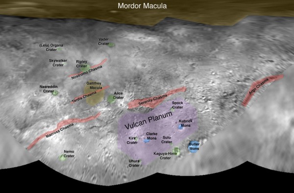 NASA выложило первые карты Плутона и Харона - 3