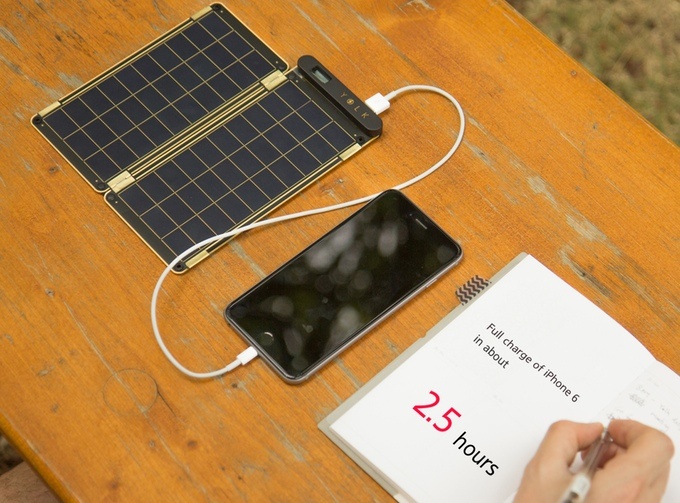 Solar Paper: универсальная «солнечная» зарядная станция - 1