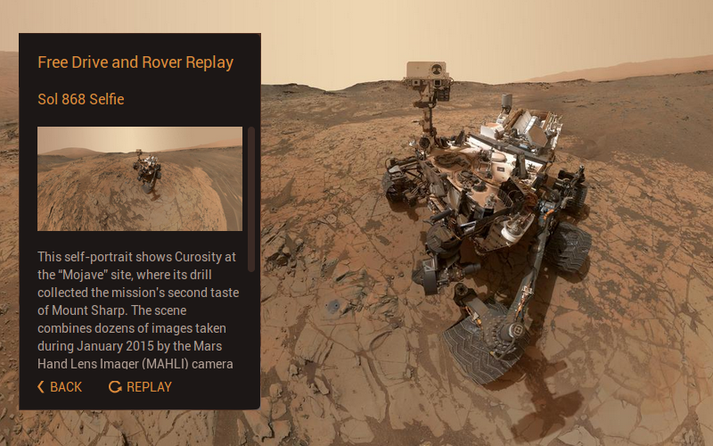 Интернет в 3D: управляем марсоходом Curiosity на сайте NASA - 2