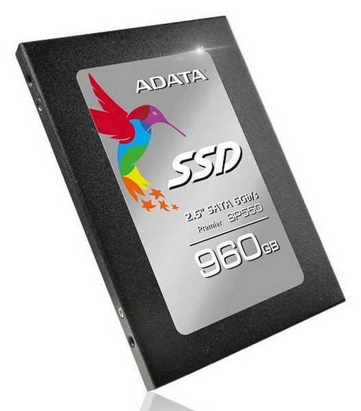 Твердотельные накопители Adata Premier SP550 основаны на памяти TLC NAND