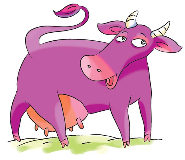 Фиолетовая корова - 1