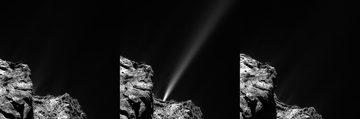 Комета Чурюмова-Герасименко отметила проход перигелия салютом - 1