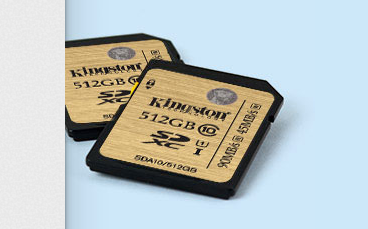 Kingston представила карты Class 10 UHS-I SDXC объёмом 512 ГБ
