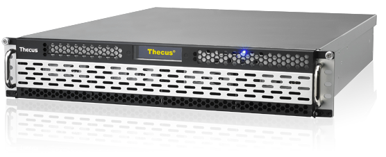 NAS Thecus N8900PRO поддерживает создание массивов RAID 0, 1, 5, 6, 10, 50, 60 и JBOD