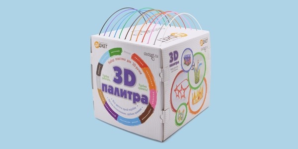 «3D палитра» наведет порядок на рабочем столе владельца 3D ручки - 3