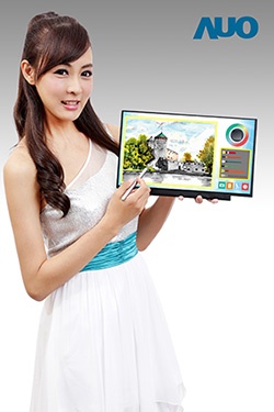 AUO покажет круглый дисплей AMOLED для носимой электроники, а также дисплеи UHD 4K для смартфонов и нотбуков