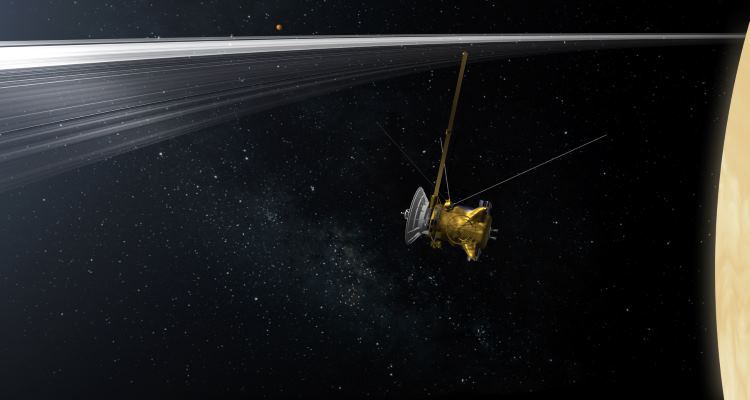 Cassini обнаружил кольцо Сатурна, состоящее из осколков бывшего спутника газового гиганта - 1